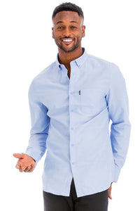 Weiv Men's Casual Long Sleeve Shirts