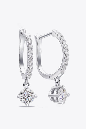 1 Carat Lab-Grown Diamond Drop Earrings