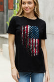 Simply Love Full Size US Flag Graphic Cotton Tee