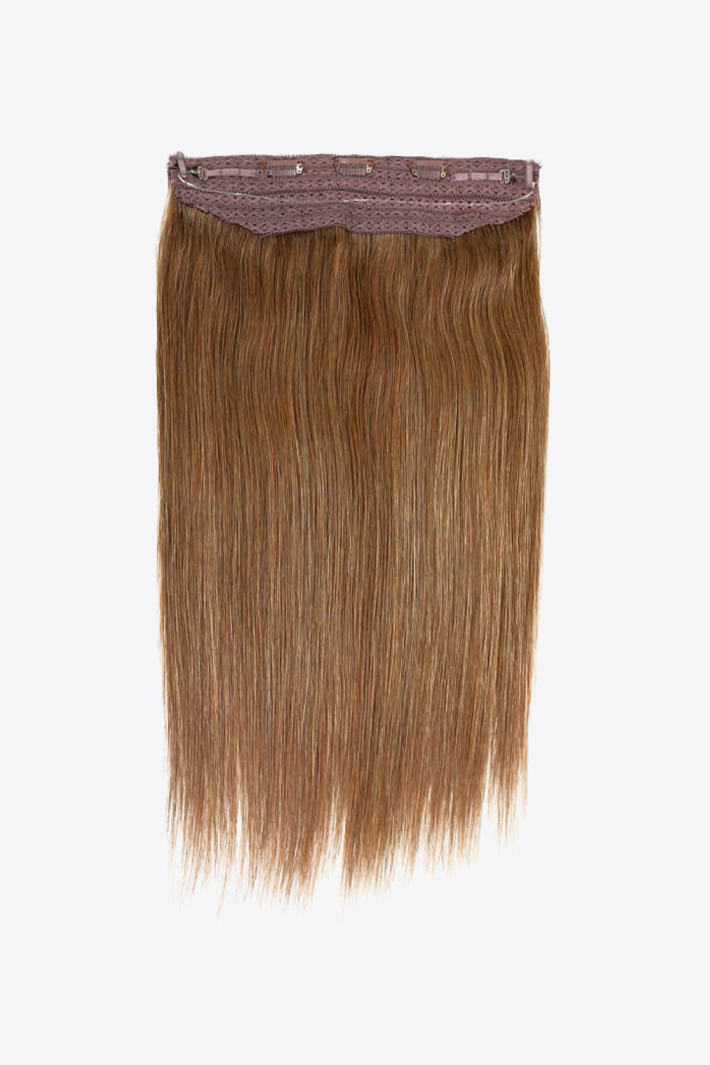 22" 100g Fully Handmade Straight Indian Human Halo Hair