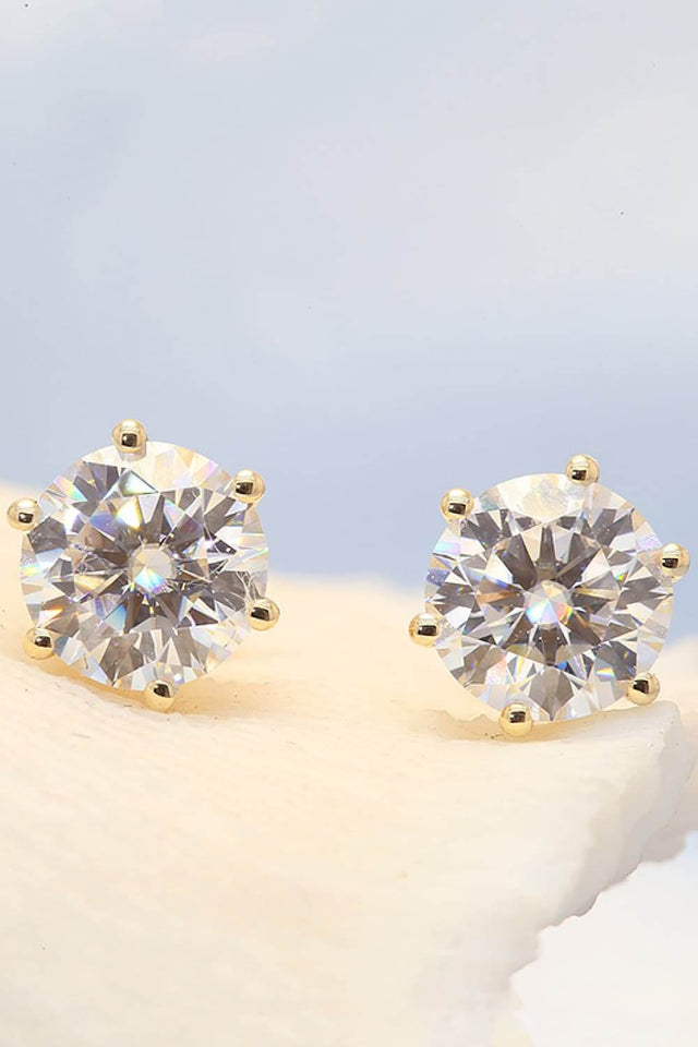 1 Carat Lab-Grown Diamond Stud Earrings